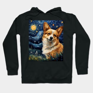 Corgi Painting Hoodie